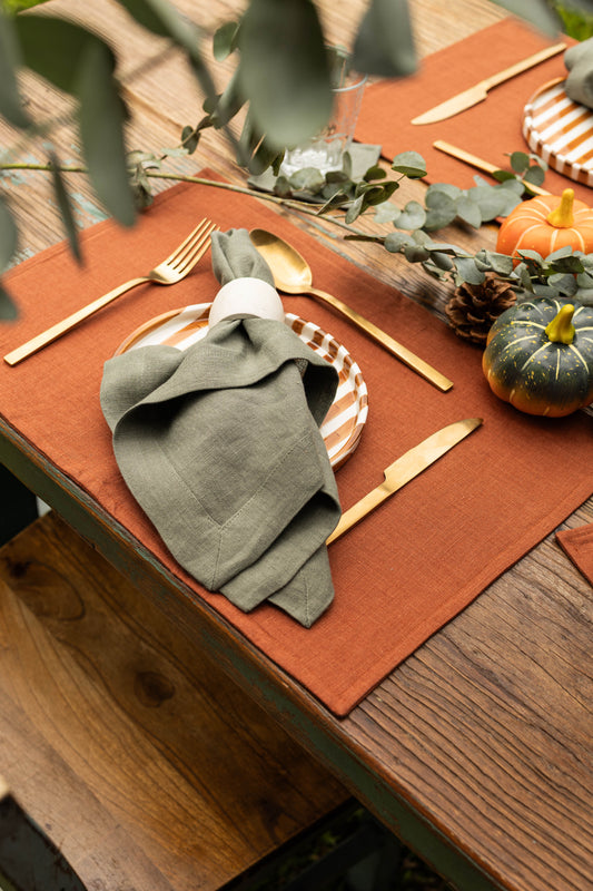 Placemat Terracotta
