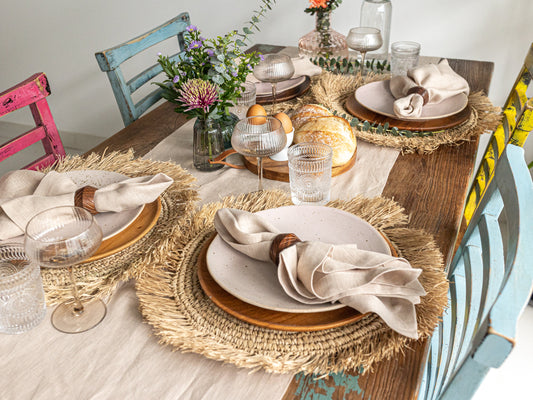 Table runner Sand