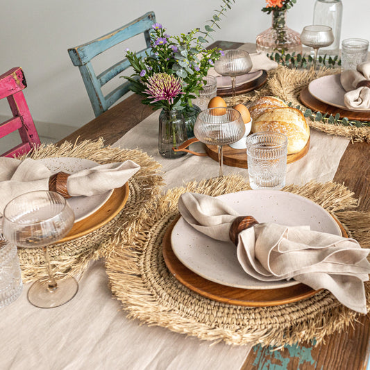 Table runner Sand