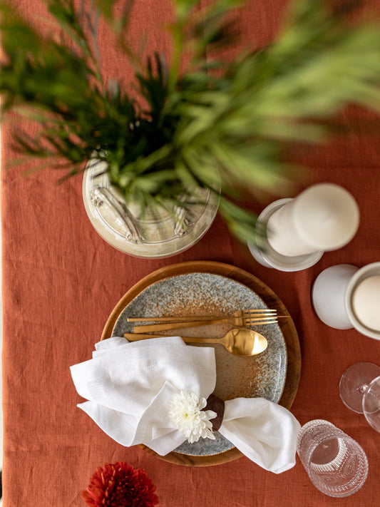 Tablecloth Terracotta