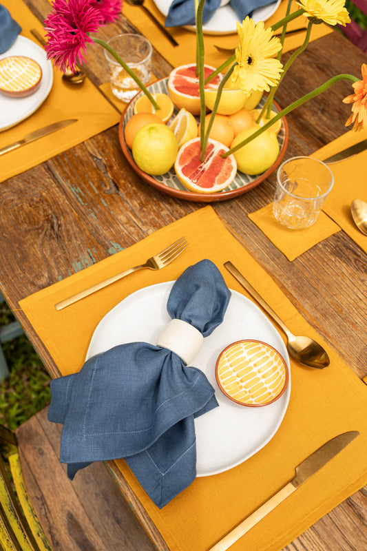 Placemat Mustard