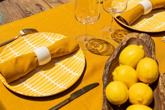 Tablecloth Mustard