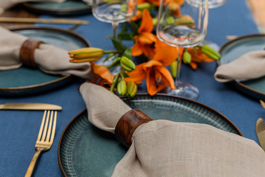 Table runner Blue