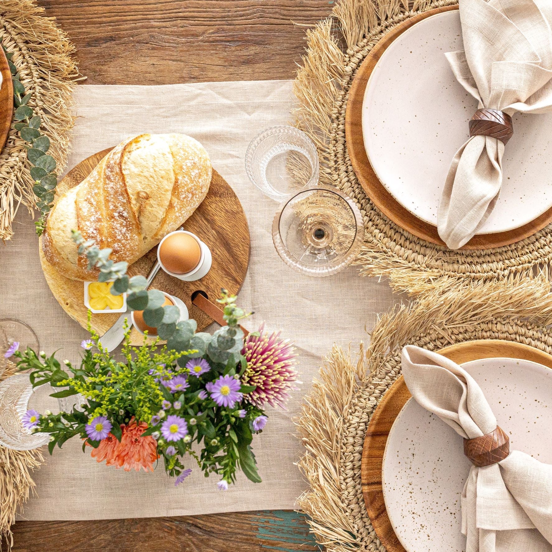 Table runner Sand for Dinner