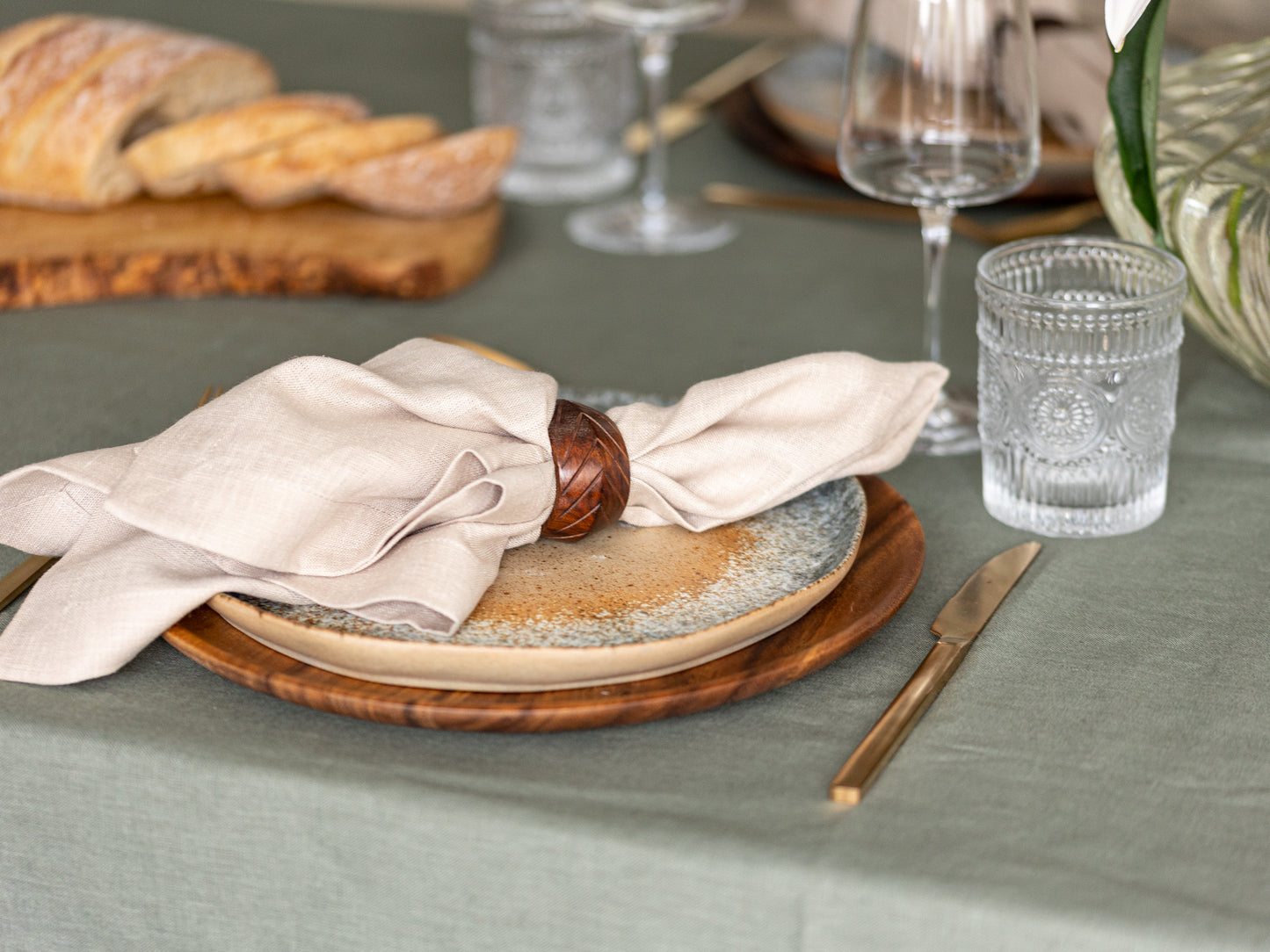 Tablecloth Olive