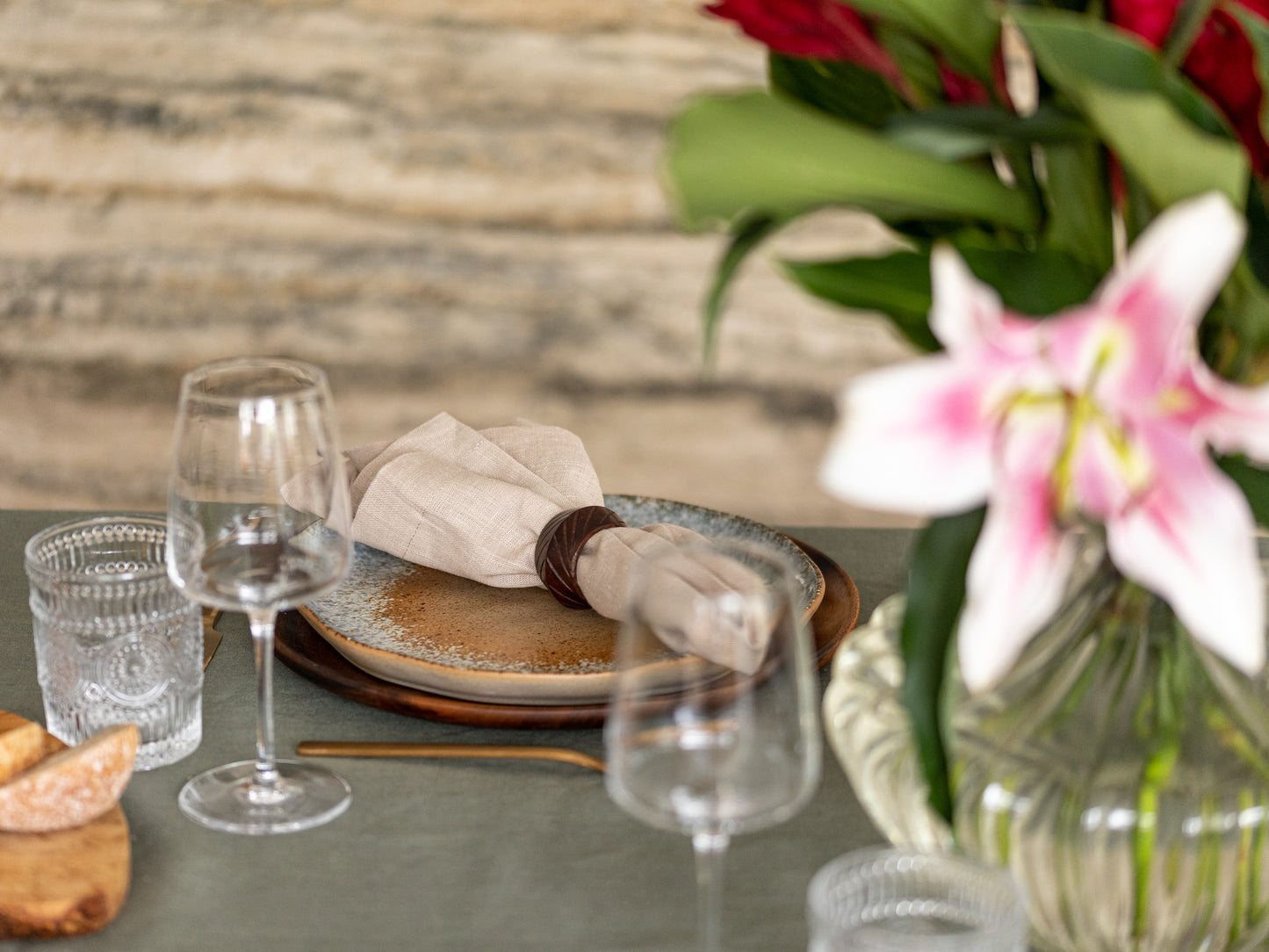 Tablecloth Olive
