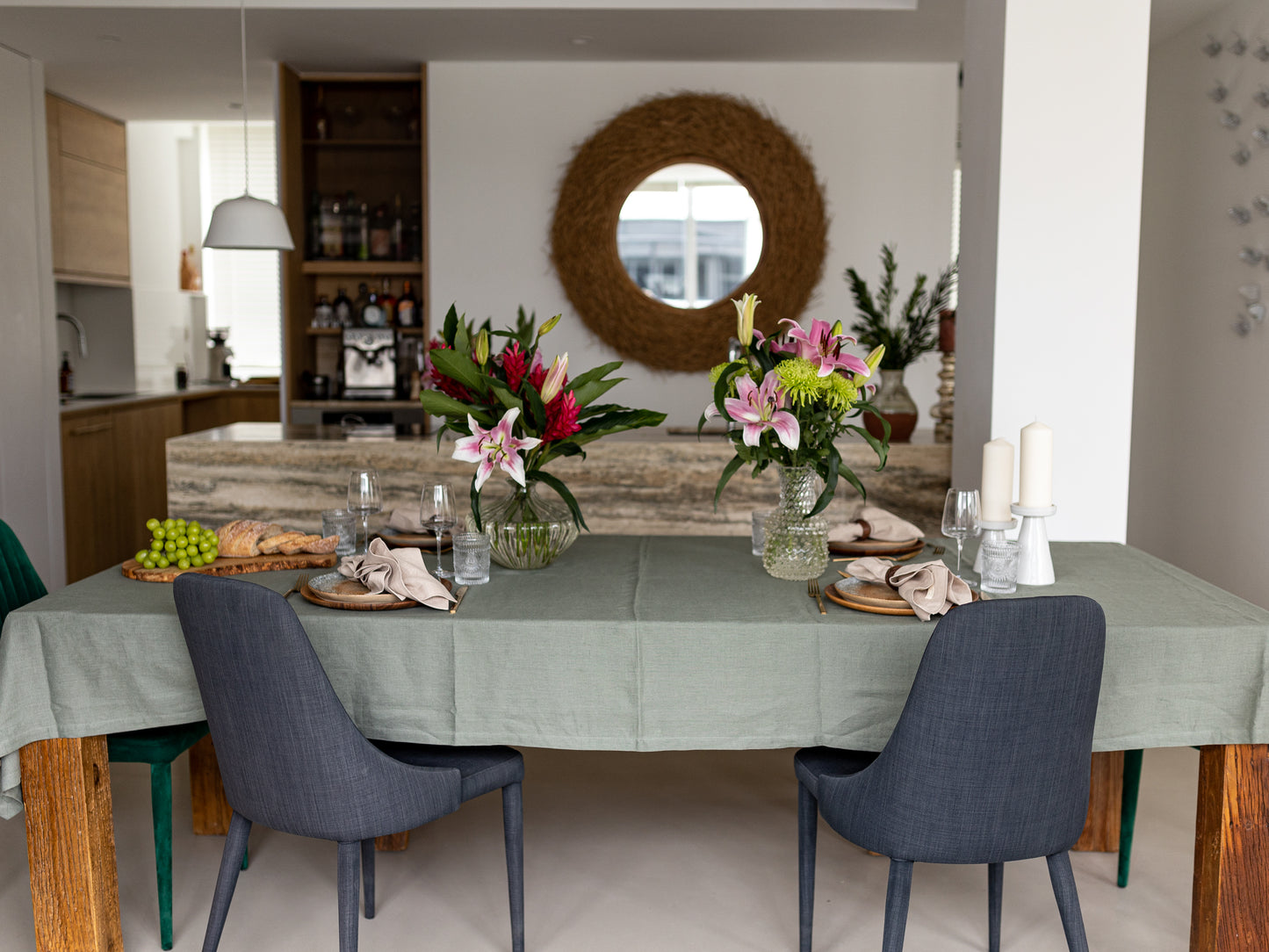 Tablecloth Olive
